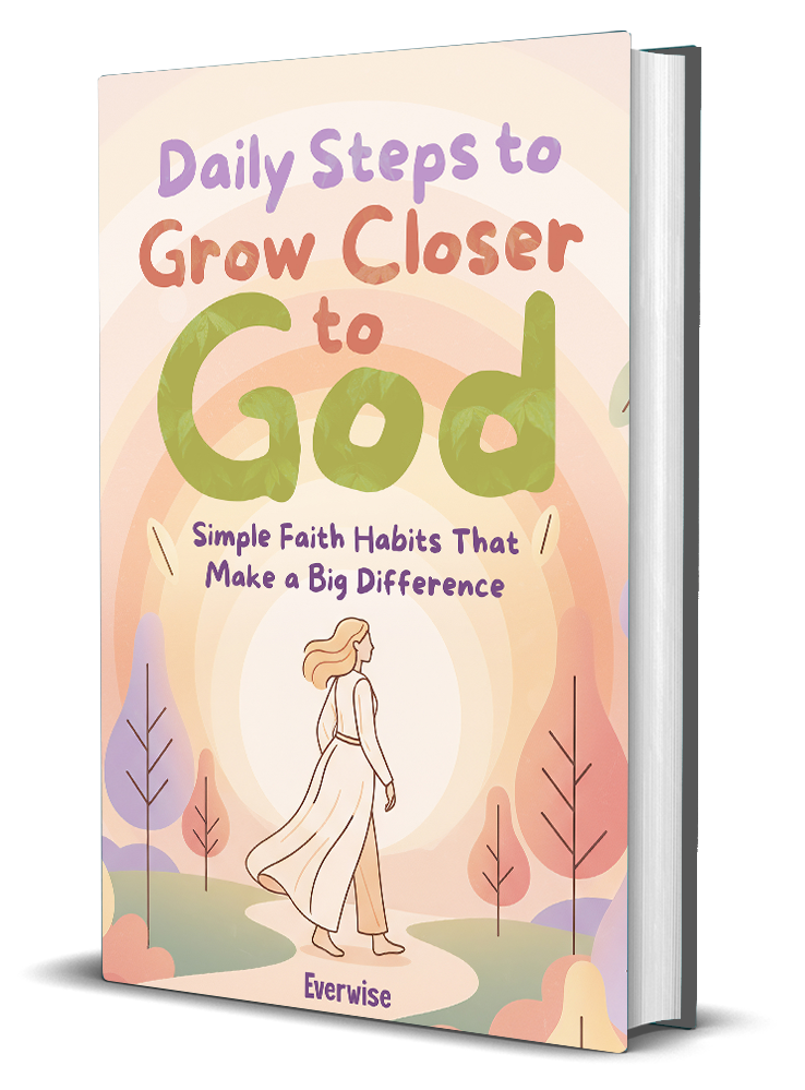 Daily Steps to Grow Closer to God: Simple Faith Habits That Make a Big Difference